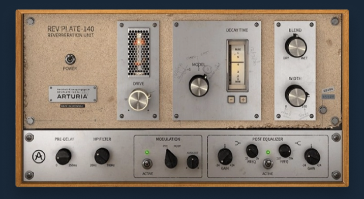 Arturia REV PLATE-140